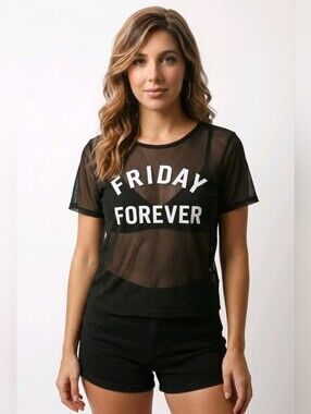 Fun mesh t-shirt